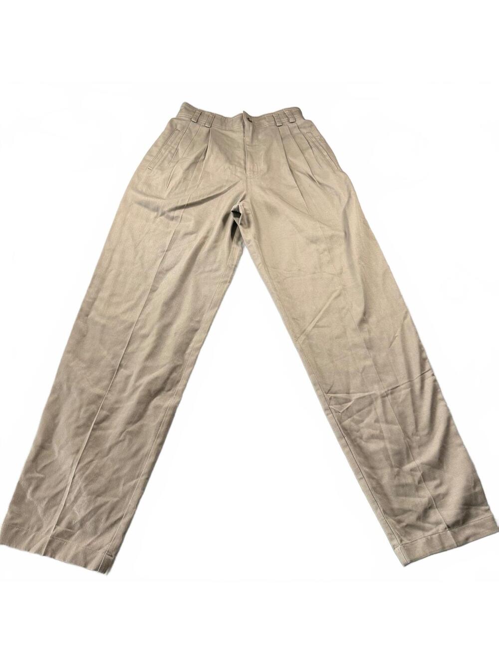 Vintage Lizsport by Liz Claiborne Pleated Front Chino Trousers - Women’s Size 4